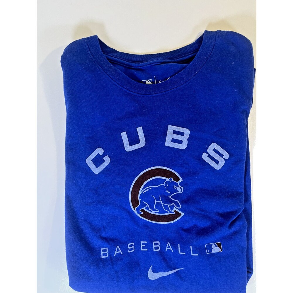 Chicago Cubs Nike Dry Fit Tshirt Mens Large MLB Baseball